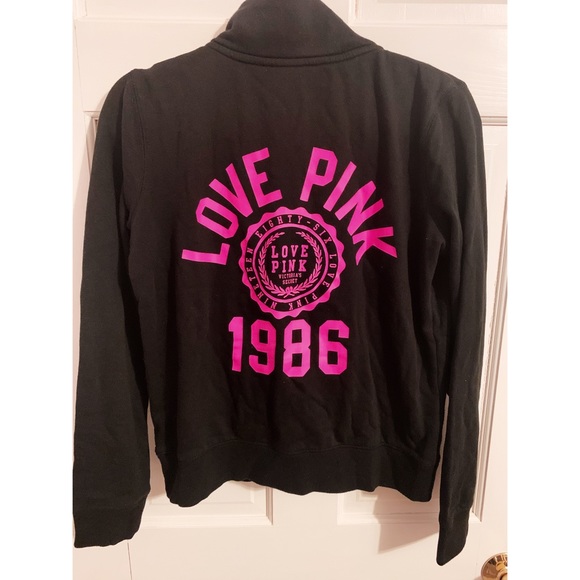 VS PINK Half-Zip Sweatshirt - Picture 2 of 6